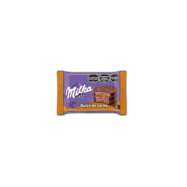 Alfajor Milka Triple Dulce de Leche 70gr