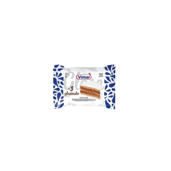 Alfajor Vimar Triple Blanco 60gr