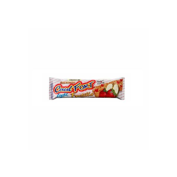 Barrita de Cereal Fort Frutilla Manzana Light 21gr