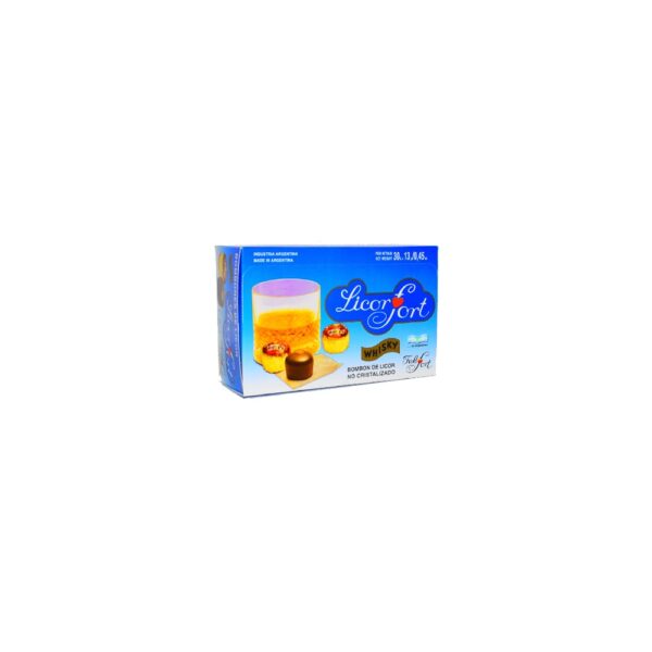 Bombon Licorfort Whisky CAJA 390gr