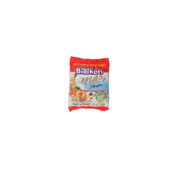 Caramelos Billiken Mas+ Yogur BOLSA 600gr