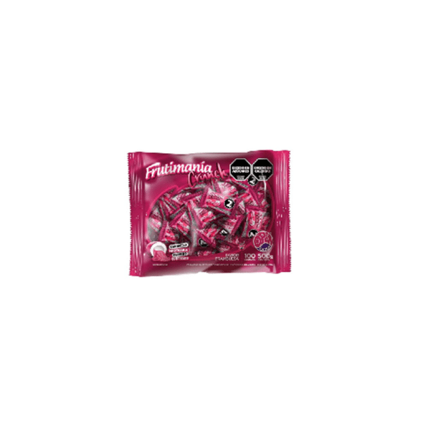 Caramelos Frutimania Crunch Frambuesa BOLSA 500gr