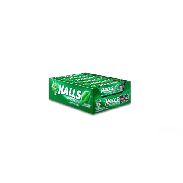 Caramelos Halls Menta Lyptus x 12 Unidades