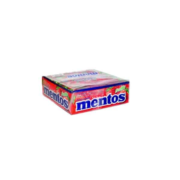 Caramelos Mentos Frutilla CAJA 348gr