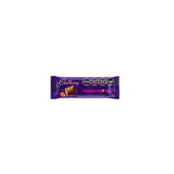 Chocolate Cadbury Yoghurt Frutilla 162gr CAJA 24 unidades