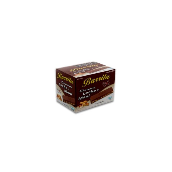 Chocolate Felfort Leche y Mani 20gr CAJA 24 Unidades