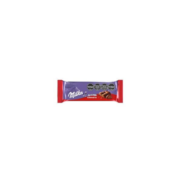 Chocolate Milka Aireado Almendras 50gr