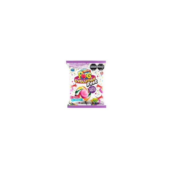 Chupetines MIster Pops Evolution Fest BOLSA 432gr