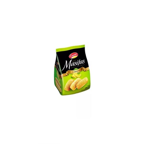 Galletitas Masitas Gaona Sabor Limon 250gr