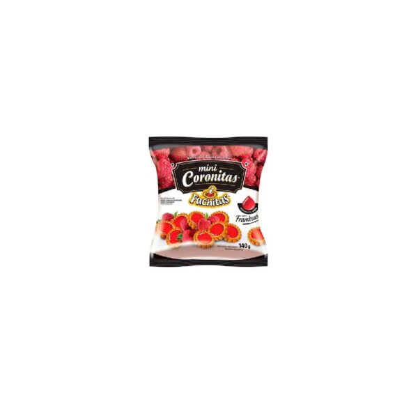 Galletitas Mini Coronitas de Frambuesa 140gr