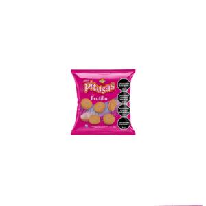 Galletitas Pitusas Sabor Frutilla 160gr