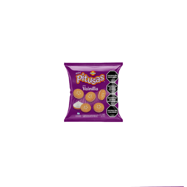 Galletitas Pitusas Sabor Vainilla 160gr