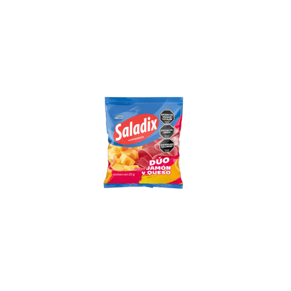 Galletitas Saladix Duo Jamon y Queso 30gr