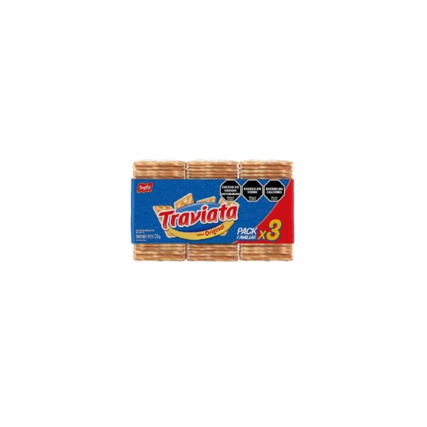 Galletitas Traviata Sandwich 324gr CAJA 16 Unidades