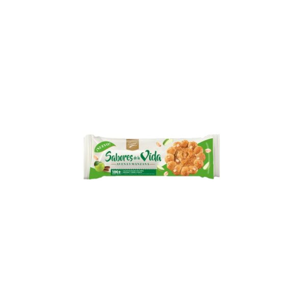 Galletitas de Avena Gaona Sabor de La vida Con Manzana 186gr