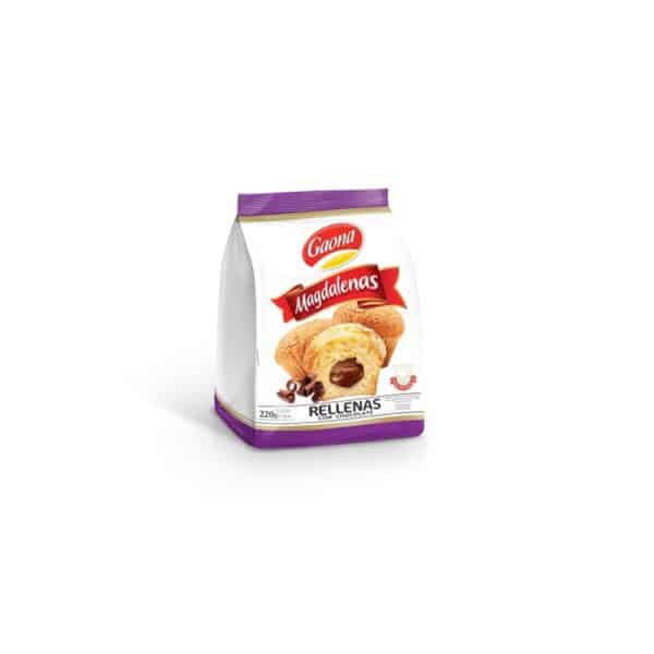 Magdalenas Gaona Sabor Vainilla con Chocolate 220gr