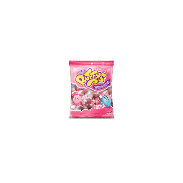 Malvavisco Buffy Corazon Frutilla BOLSA 125gr