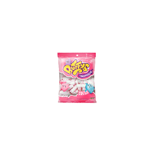 Malvavisco Buffy Twister Frutilla BOLSA 125gr