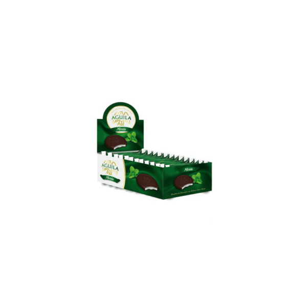 Medallon Aguila Chocolate con Menta CAJA 210gr